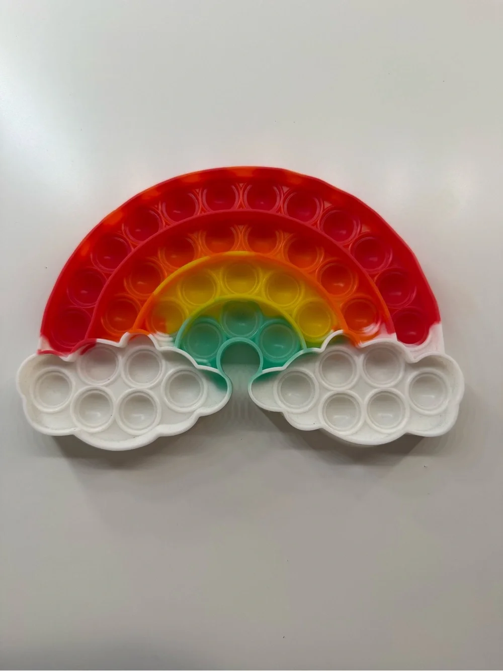rainbow pop it fidget